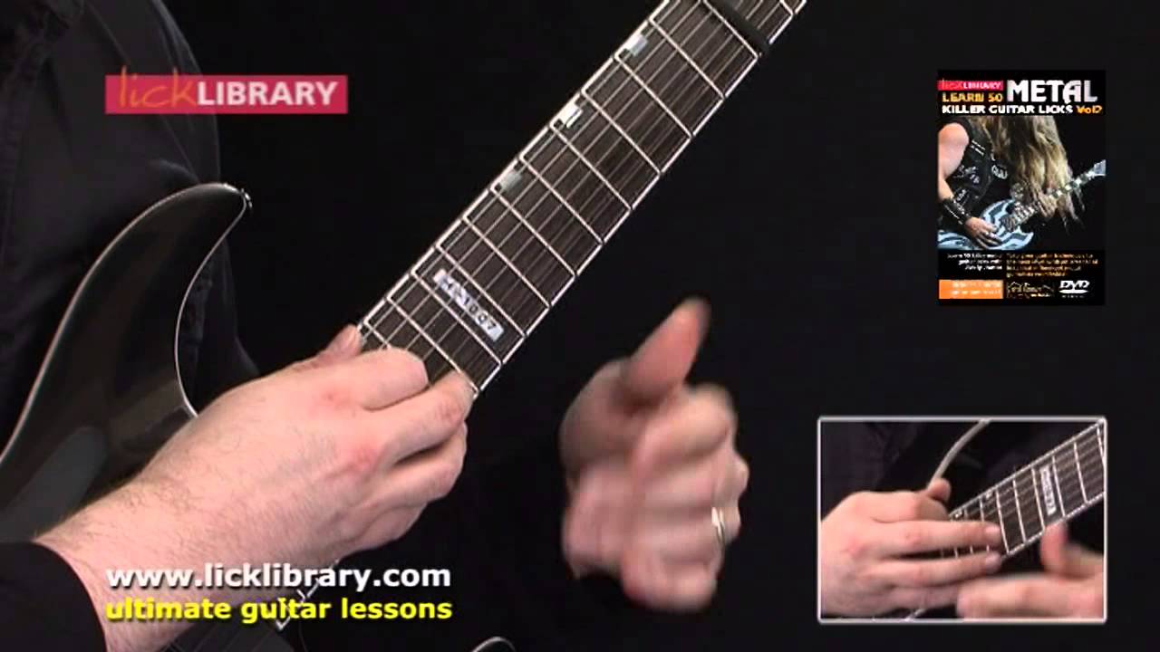 Guitar lick online