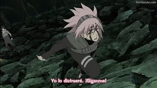 Sakura Activa El Byakugou No Jutsu Contra Madara Sub Español