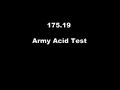 LSD Test: An Army Unit Tested For Proficiency After Dropping Acid