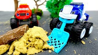 Blaze Ve Crusher Yeni Yarış Pisti Yaptılar.