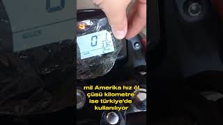 Km Dolandırıcılığı -Mile Den Km Çevirme Mondial Drift L Cbs 125 Cc