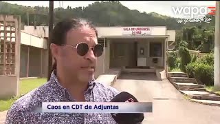 Laboran Entre El Caos Del Único Cdt De Adjuntas Wapatv