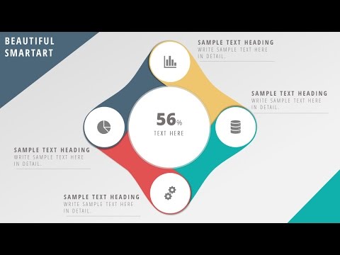 Вставьте объект SmartArt Вставьте объект SmartArt