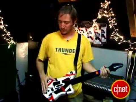 Band jams on hacked 'Guitar Hero' controllers