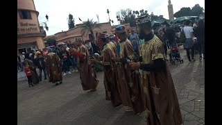 Groupe Gnaoua A Place Jamea Lefna A Marrakech