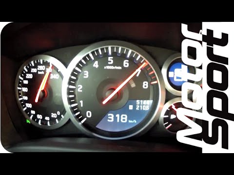 Nissan GT-R 2011 0-280 km/h Accélération (Motorsport)