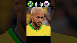 Brazil Slaughtered South Korea 4-1 World Cup 2022 #football #neymar #youtube #sh