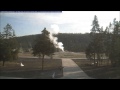 7/15/2014 -- (HD) Yellowstone / Old Faithful - Geyser erupts Mushroom Cloud - larger than "normal"