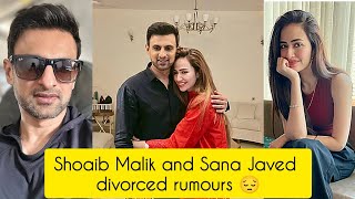 Shoaib Malik And Sana Javed Divorce Rumoursshoaib Malik Sana Javed