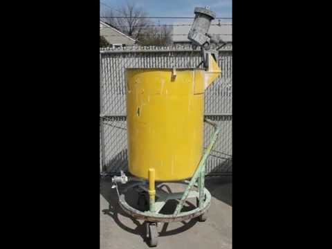 100 gallon stainless steel vertical tank