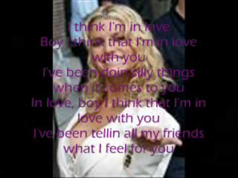 Jessica Simpson - I Think Im In Love With You (lyrics)