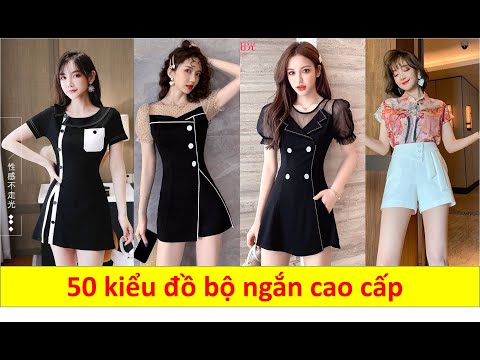 50 Mẫu Đồ bộ Kiểu Nữ Ngắn | Những kiểu bộ đồ đẹp 2020, cá tính năng động trẻ trung