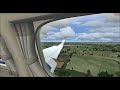 SRILANKAN VIRTUAL AIRLINES Beechcraft Landing at Simferopol (UKFF) in Ukraine on VATSIM.