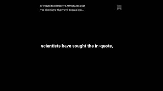 The Chemistry That Turns Oceans Into Clean Fuel.