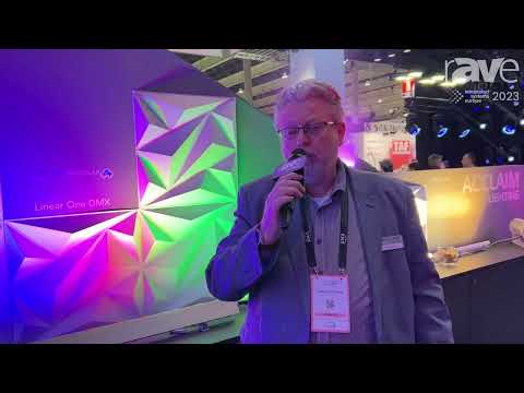 ISE 2023: Acclaim Lighting Exhibits Linear One DMX Modular Lighting Systems