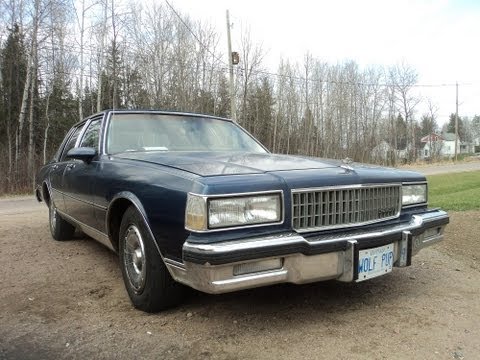 1988 Chevrolet Caprice 070 MPH With Trailer
