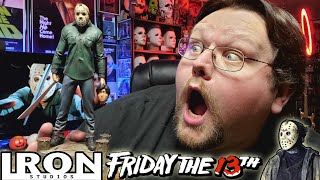 Iron Studios Deluxe Jason Voorhees Statue Unboxing