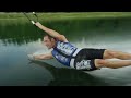 Barefoot Skiing behind Airplane in 4K - Insane!