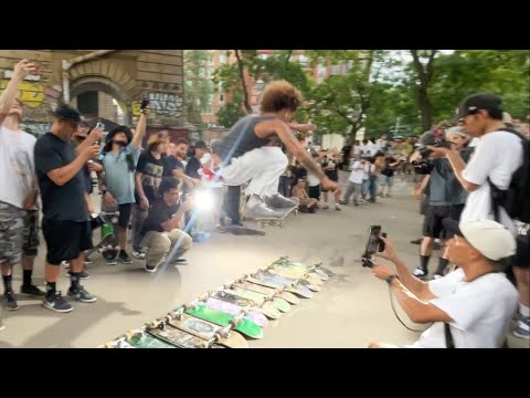 GO SKATE DAY 2024 NYC LONG OLLIE CONTEST
