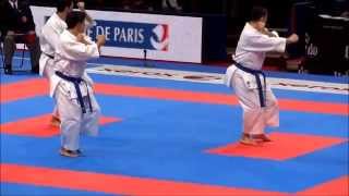 Team Kata + Bunkai GANKAKU by ITALY - FINAL 21st WKF World Karate Championships