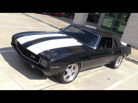 Supercharged 1969 Camaro with a supercharged LS motor Tuned by LMR in