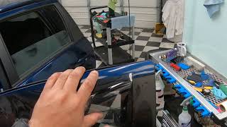 Window Tint Precut Method for Guys who like to Peel on Car.... Video 1 of 1