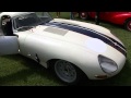 Jaguar E-Type Lightweight Roadster Engine Sound & Revving