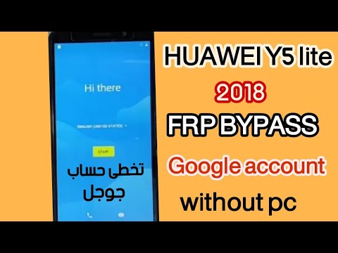 Huawei Y5 lite FRP BYPASS GOOGLE ACCOUNT Huawei Y5 lite FRP BYPASS GOOGLE ACCOUNT