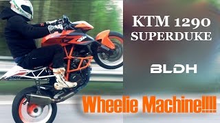 Insane Wheelie Machine Ktm 1290 Superduke Test Ride Bldh