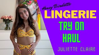 SEXY Lingerie Try On Haul with Juliette Claire