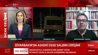 Diyarbakır'da askeri üsse saldırı girişimi!