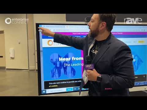 Enterprise Connect 23: SMART Technologies Demos Its Interactive Flat Panel With Saveable Annotation