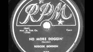 Watch Rosco Gordon No More Doggin video