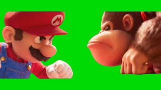 Mario vs Donkey Kong | The Super Mario Bros. Movie | Green Screen