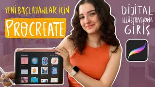 Yeni̇ Başlayanlar İçi̇n Procreate Ve Di̇ji̇tal İllüstrasyon