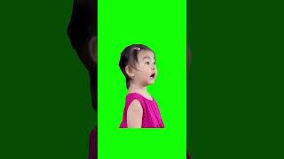 Green Screen Girl Says Wow Meme