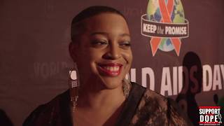 Support The Dope Radio Interviews Jermaine Dupri, Sandy Redd, Frankie J at Chicago World AIDS Day