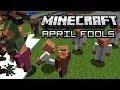 Minecraft: APRIL FOOLS VILLAGER INVASION