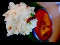 Kappa -Kerala Paal Kappa /Tapioca in Coconut Milk /Recipe No 124