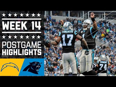 Chargers Vs Panthers Nfl Week 14 Game Highlights Chargers Vs Panthers Nfl Week 14 Game Highlights