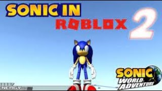 Играю В Sonic World Adventure V2.5.0 В Роблокс