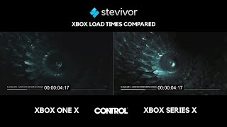 Xbox Series X Vs Xbox One X Control Loading Times Compared Stevivor