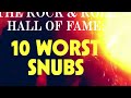 The Rock and Roll Hall of Fame: 10 Worst Snubs