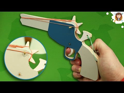 Как сделать ружьё своими руками из бумаги которое стреляет Как сделать ружьё своими руками из бумаги которое стреляет