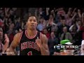 Derrick Rose Game Winning Floater vs Knicks (Oct 31 2013)