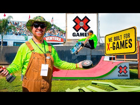 Building for X Games Ventura!