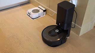 Kendi kendine temizlik yapan robot süpürge ve paspas: iRobot Roomba i7+ & Braava