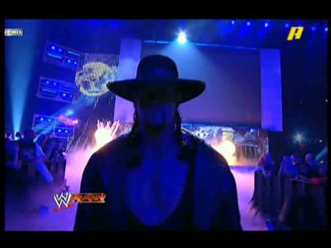 Undertakers entrance with new theme song!-HD