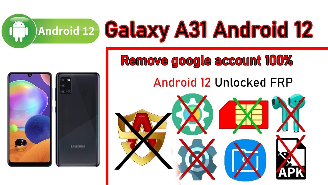 Android 12 Unlocked Google account | Samsung Galaxy A31/ Android 12 Unlocked Google account | Samsung Galaxy A31/