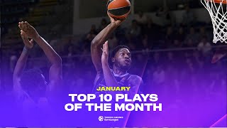 Top 10 Plays January 2024-25 Turkish Airlines Euroleague